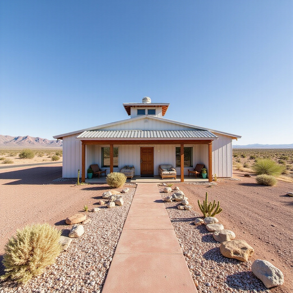 Desert Style And Open Space: Nevada Barndominium You Will Love