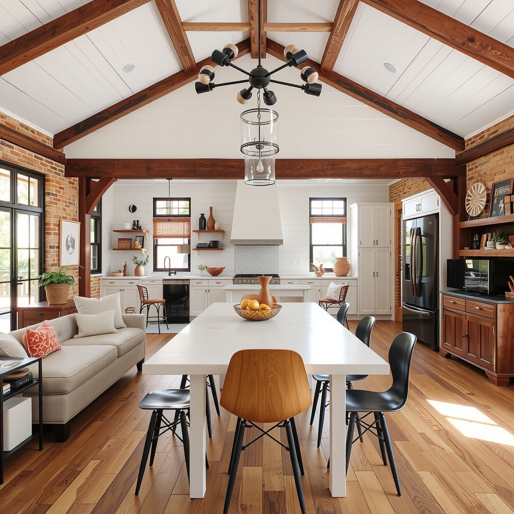 Interior Design Ideas For A Warm, Functional Barndominium