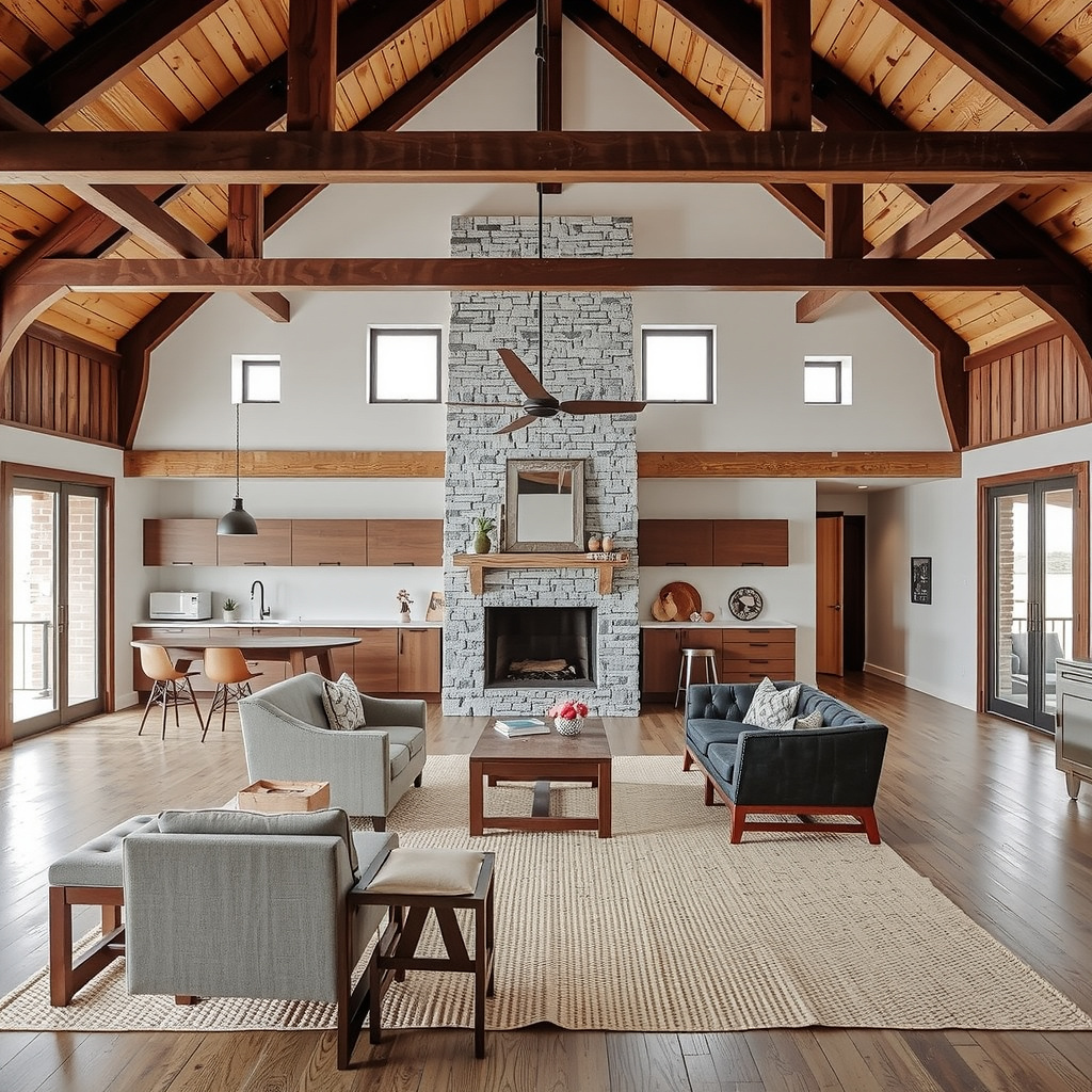 Smart Planning Ideas To Borrow From These Open-Living Barndominiums