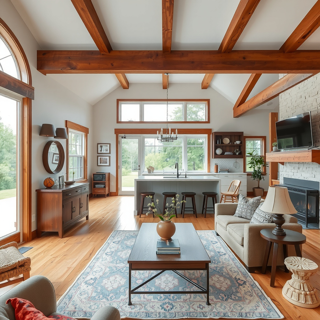 Use Layered Wood Tones Everywhere