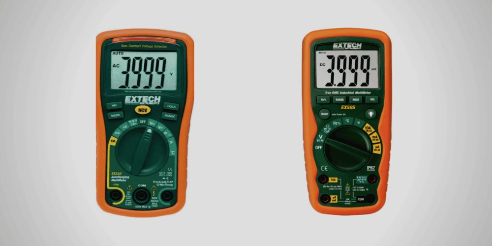 Extech Multimeters - EX330 and EX505