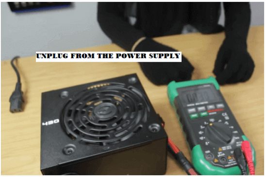 power supply and multimeter