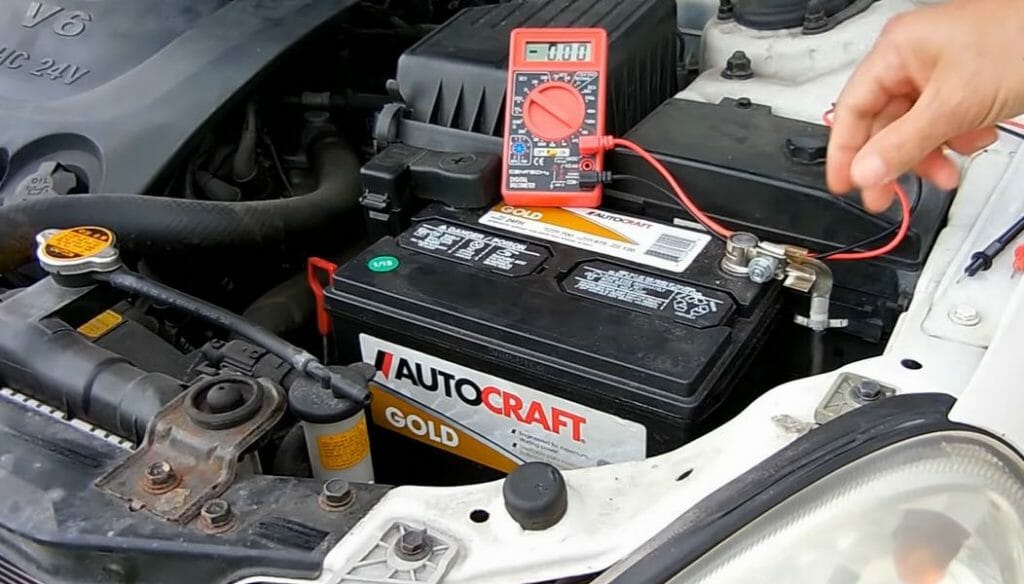 test car battery