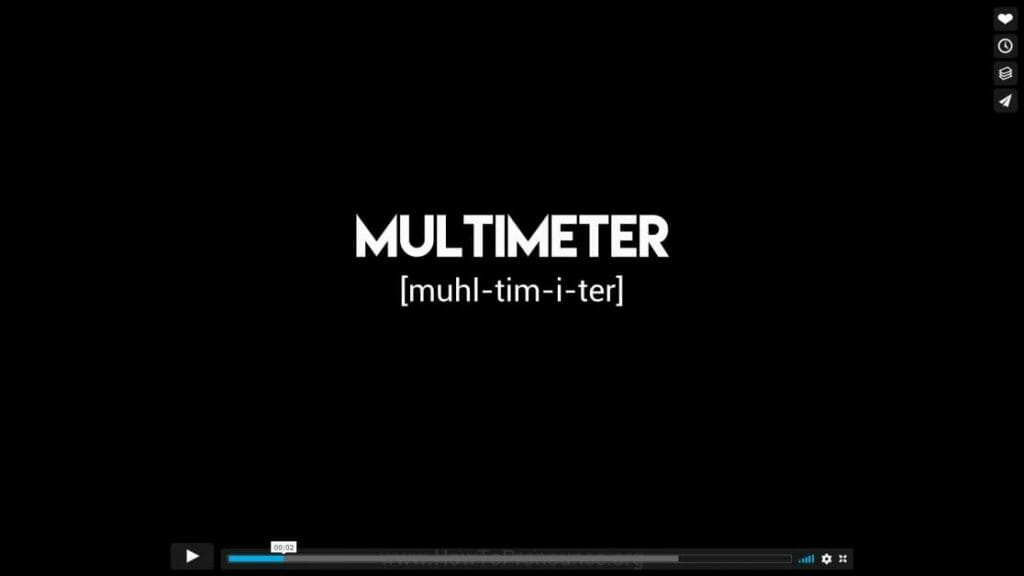 multimeter pronunciation