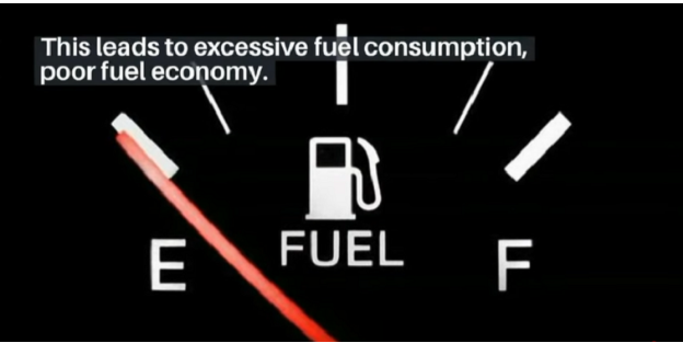 fuel meter with description