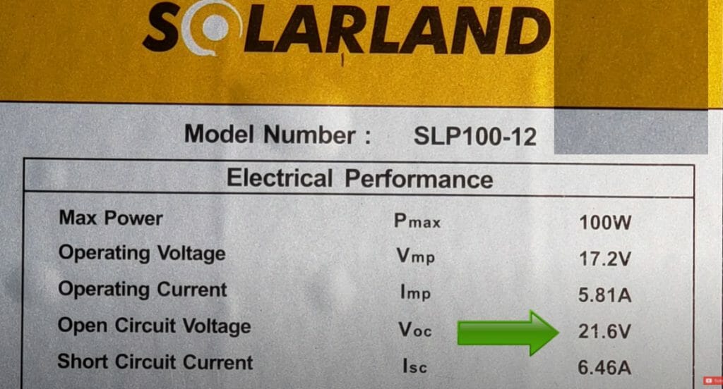 solarland guide for solar electrical performance