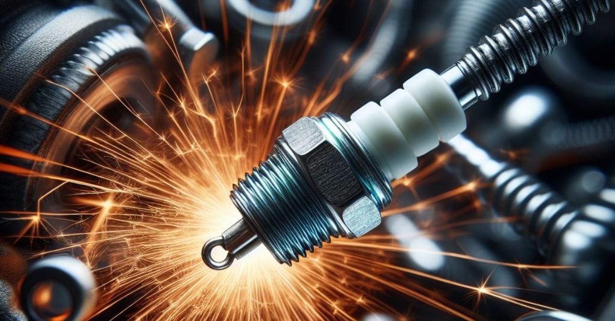 A 3d rendering of a spark plug