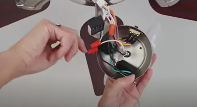capping off ceiling fan wires