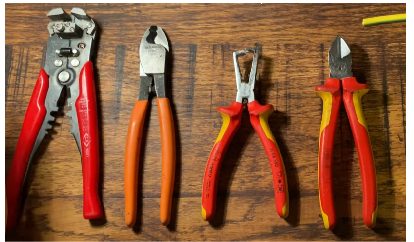 different wire cutters