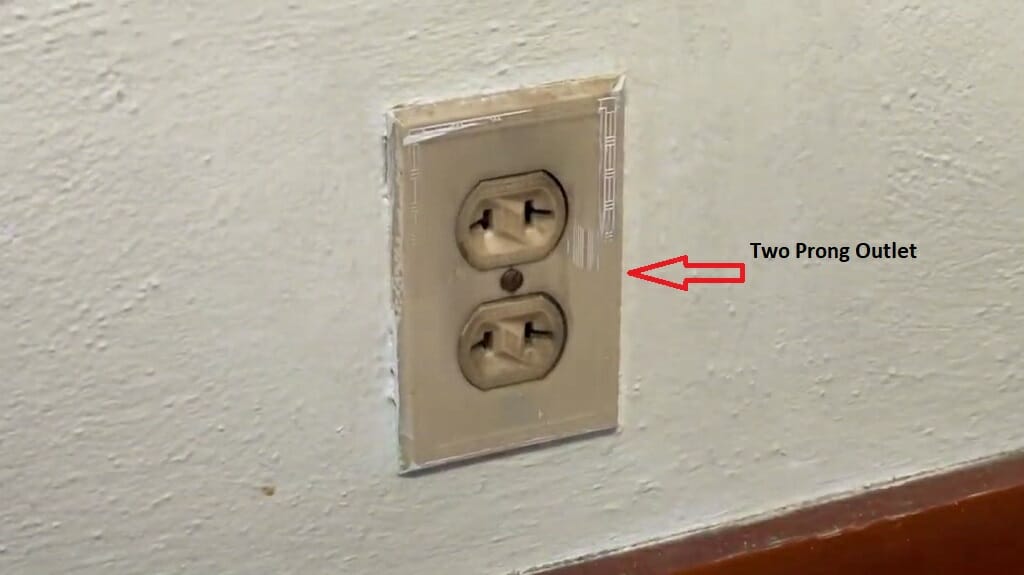 a two prong outlet