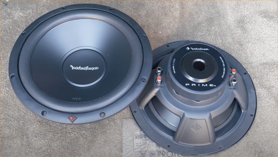 two subwoofers