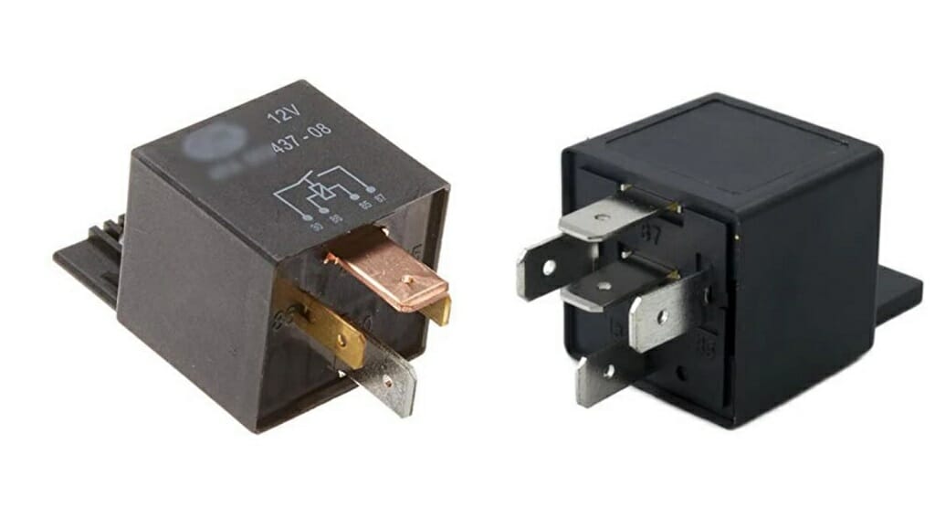 4 and 5 prong relay