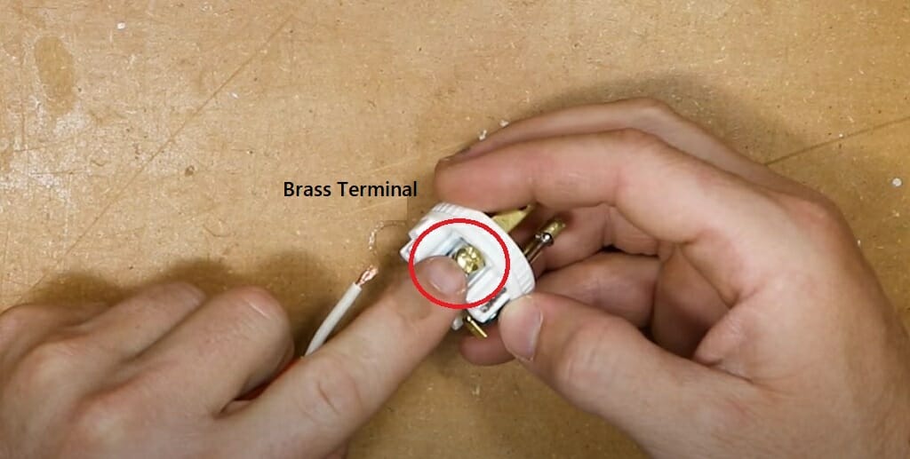 brass terminal
