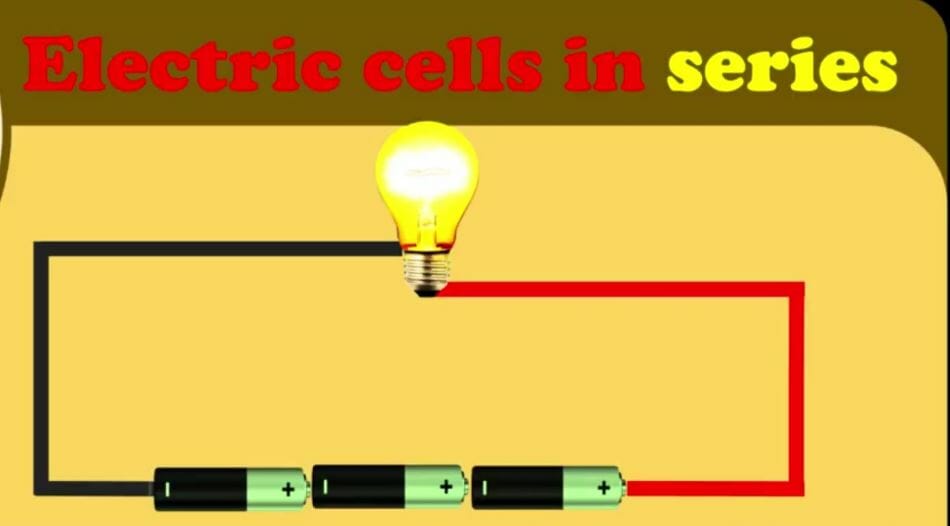 electric cells in series