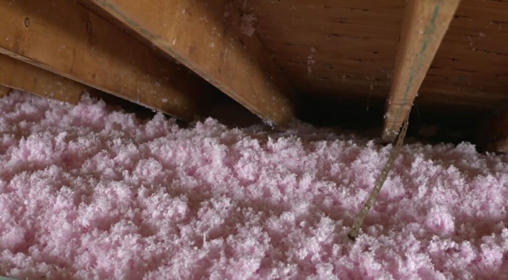 thermal insulation in attic