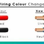 wiring colour changes