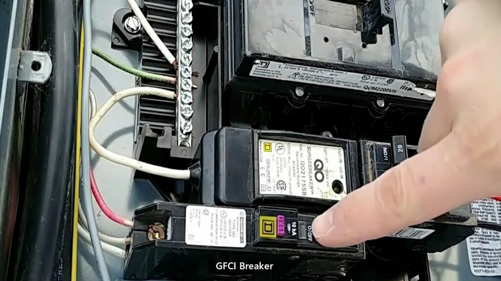 a GFCI breaker main panel