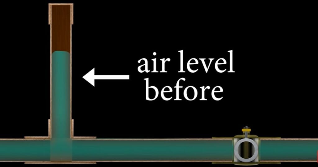 air level before