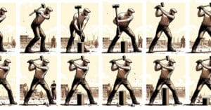How to Swing a Sledge Hammer (4 Steps)