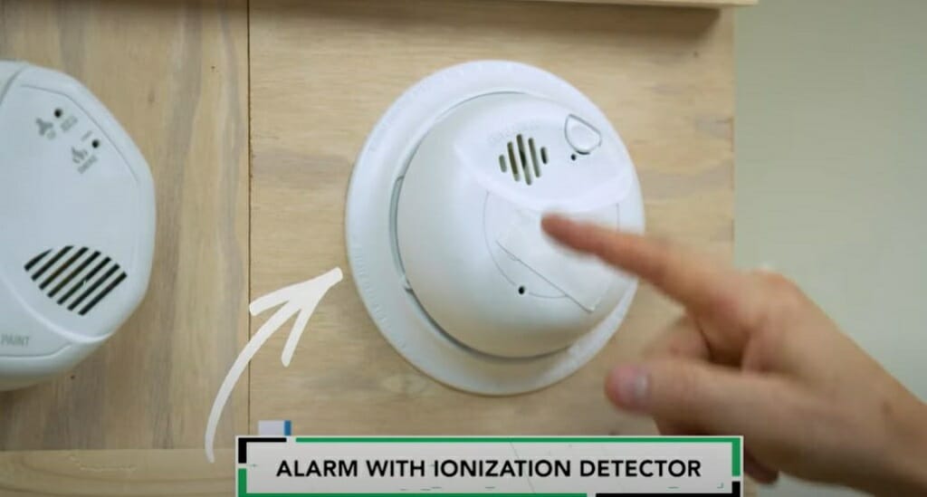 ionized smoke detectors