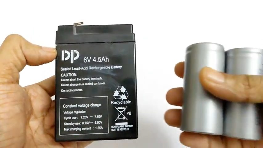 6v lead-acid-based batteries