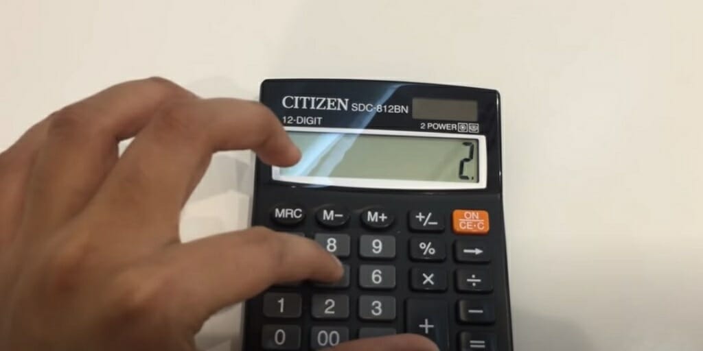 CITIZEN 12-digit calculator
