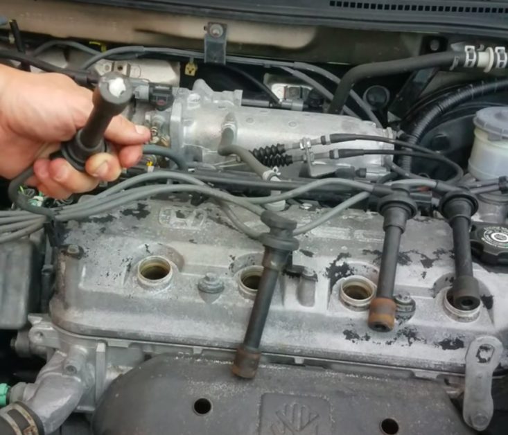 identifying spark plug wires arc