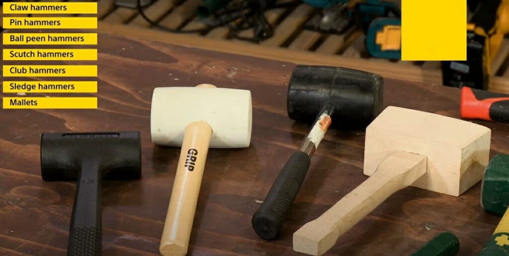 mallets hammers