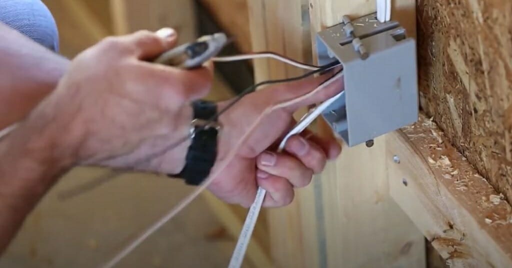 wiring inside a box