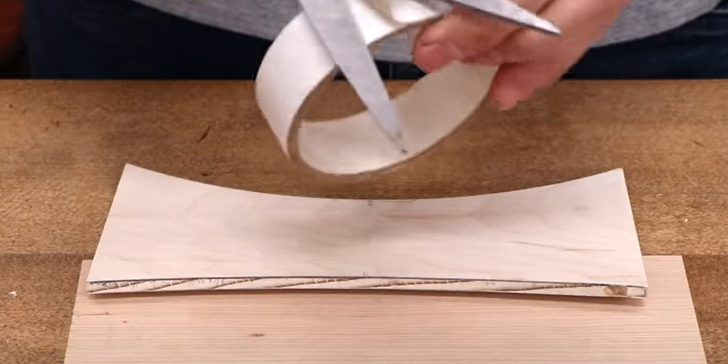 cutting double-sided tape