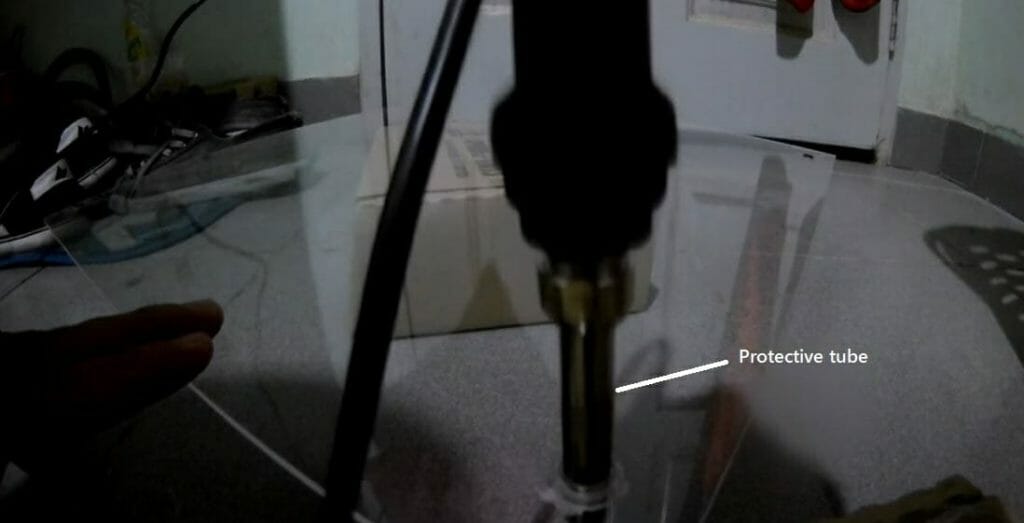 soldering iron protective tube