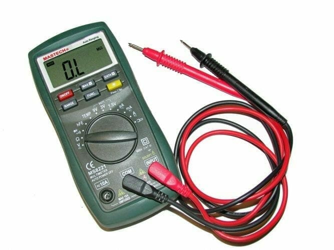 tuning an amp with a multimeter