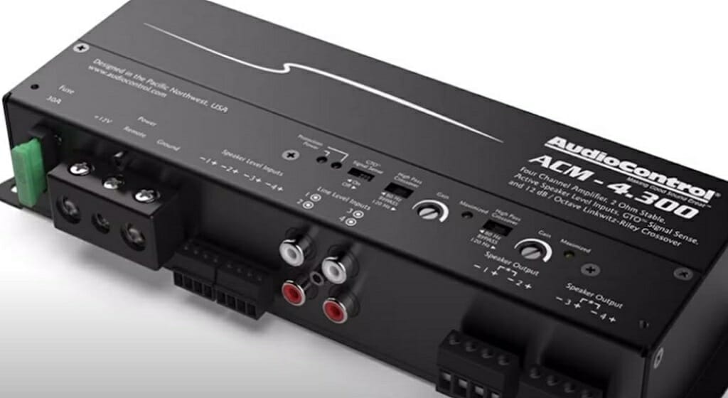 AudioControl ACM - 4.300 4-channel amp
