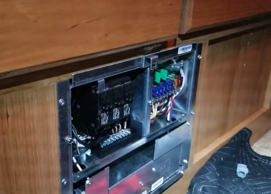 breaker panel in an RV