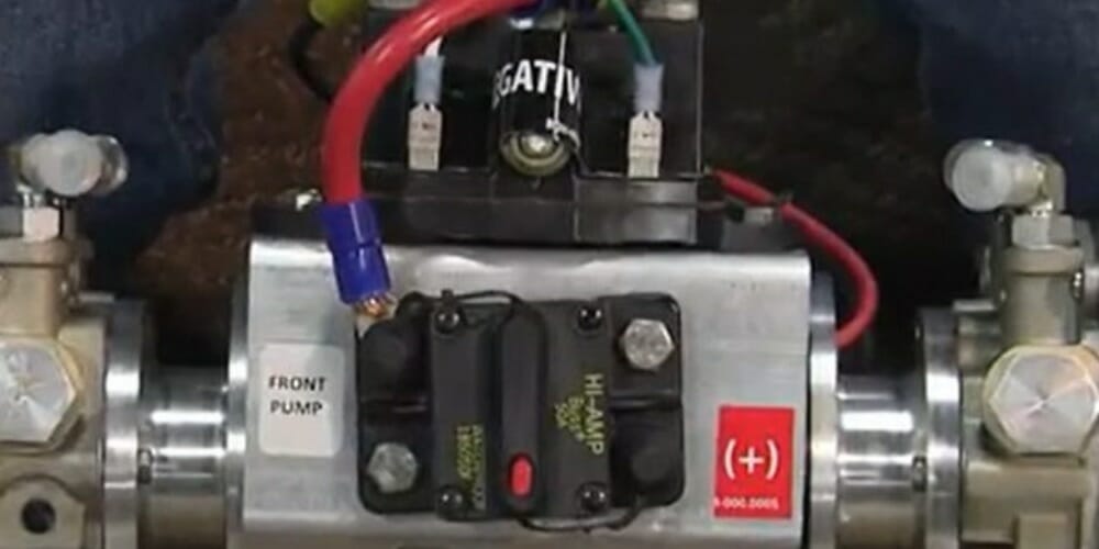 circuit breaker front pump