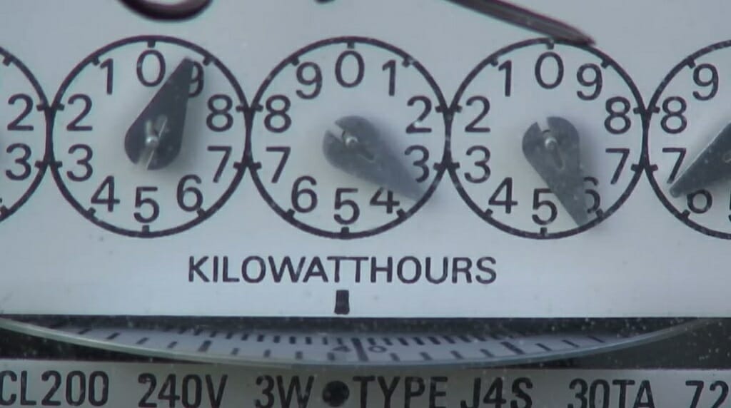 kilowatthours meter reader in zoom