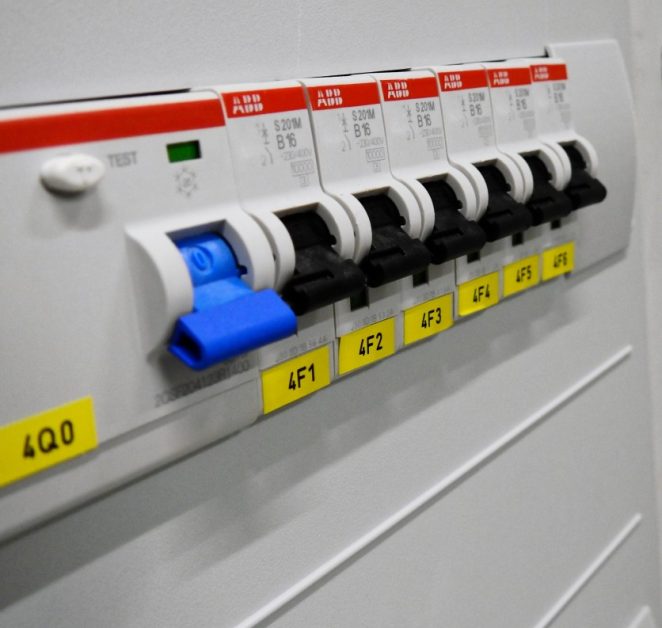 labeling the circuit breakers makes them easier to identify