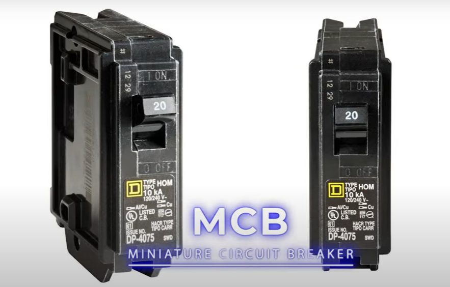 MCB - miniature circuit breaker