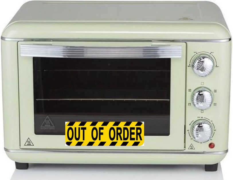 out of order microwave
