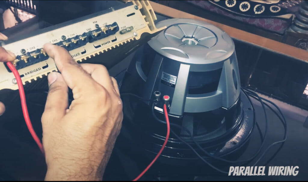 wiring a speaker to its box