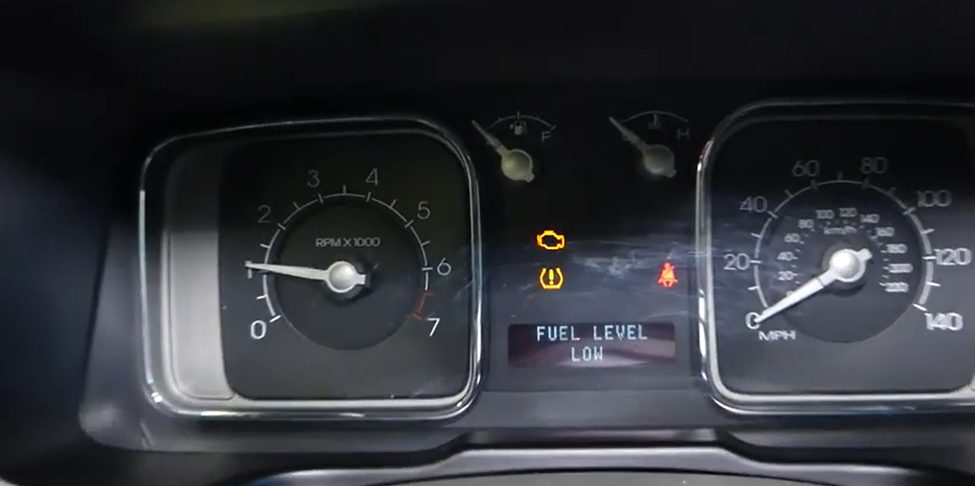 fuel level meter