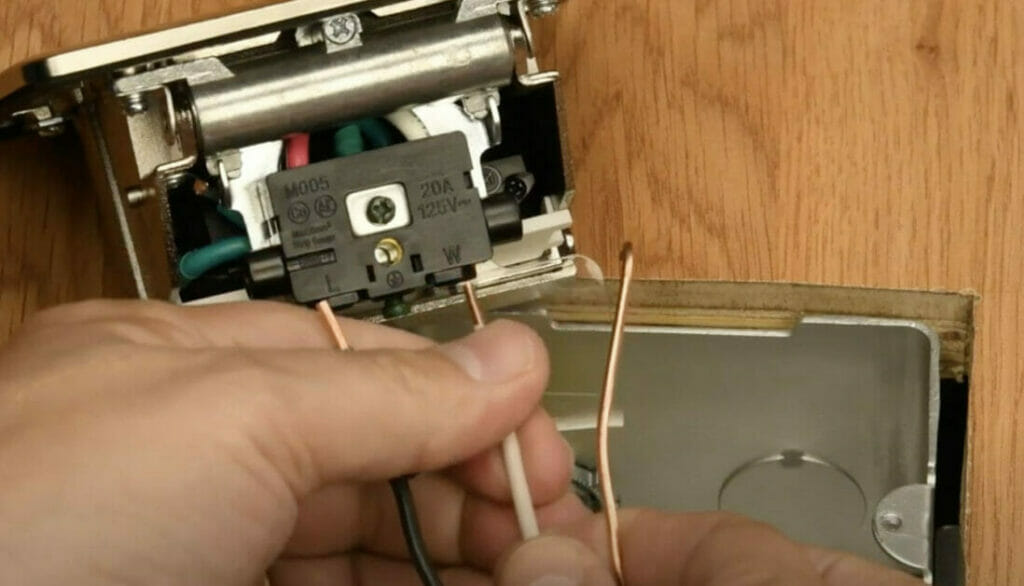 disconnecting the wires
