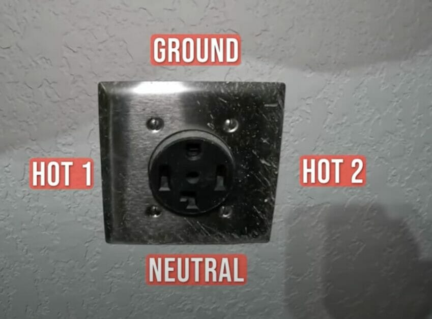 four-prong dryer outlet