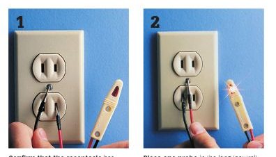 testing an outlet for grounding