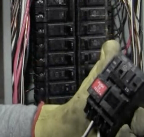 locating the Breaker where to put in the main panel