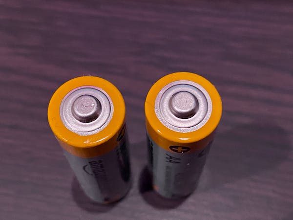 two alkaline battery