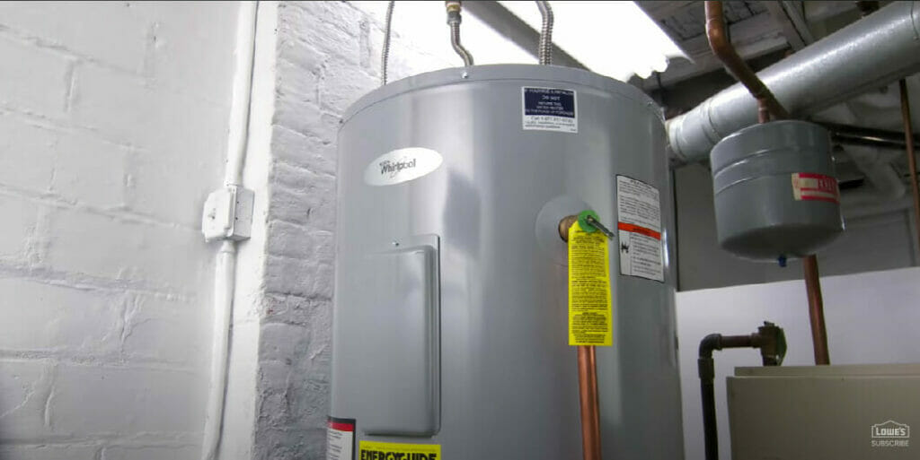 an electric water heater system