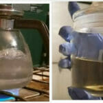boiling sulfuric acid to get a concentrated form