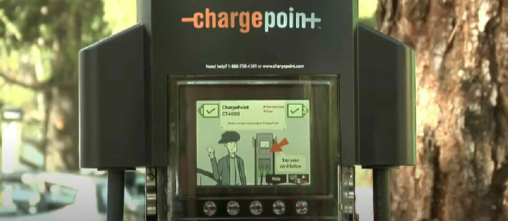 chargepoint charging station box