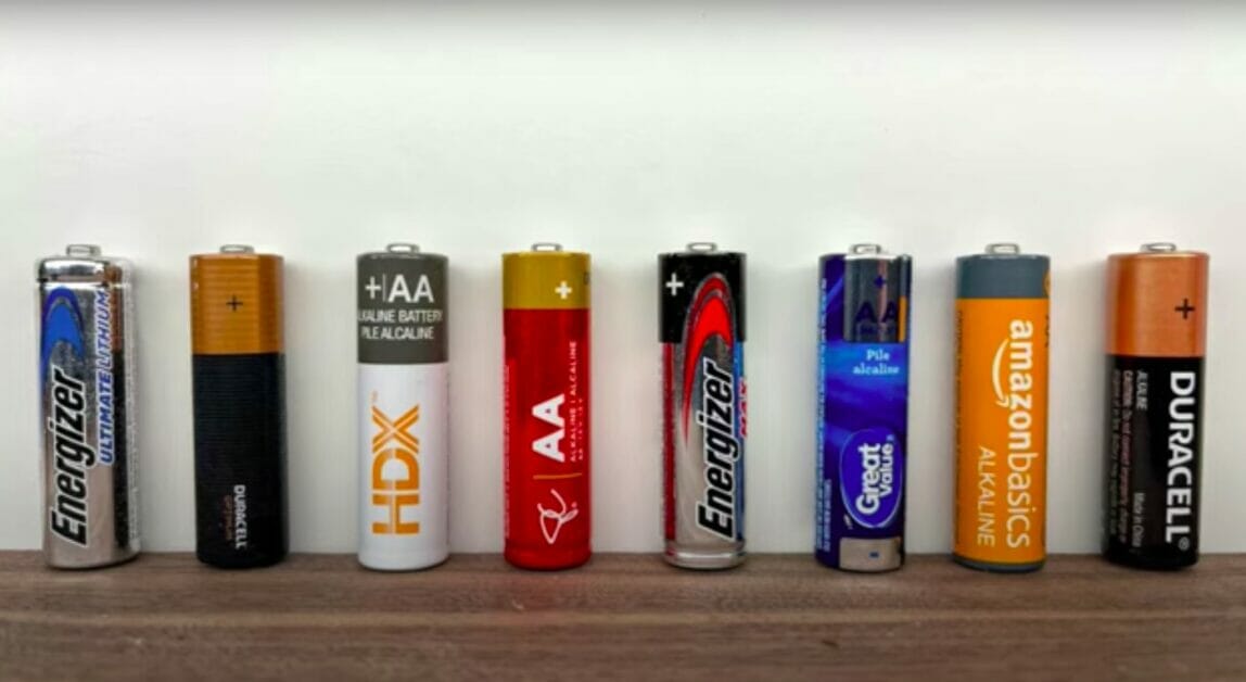 different brands of aa batteries